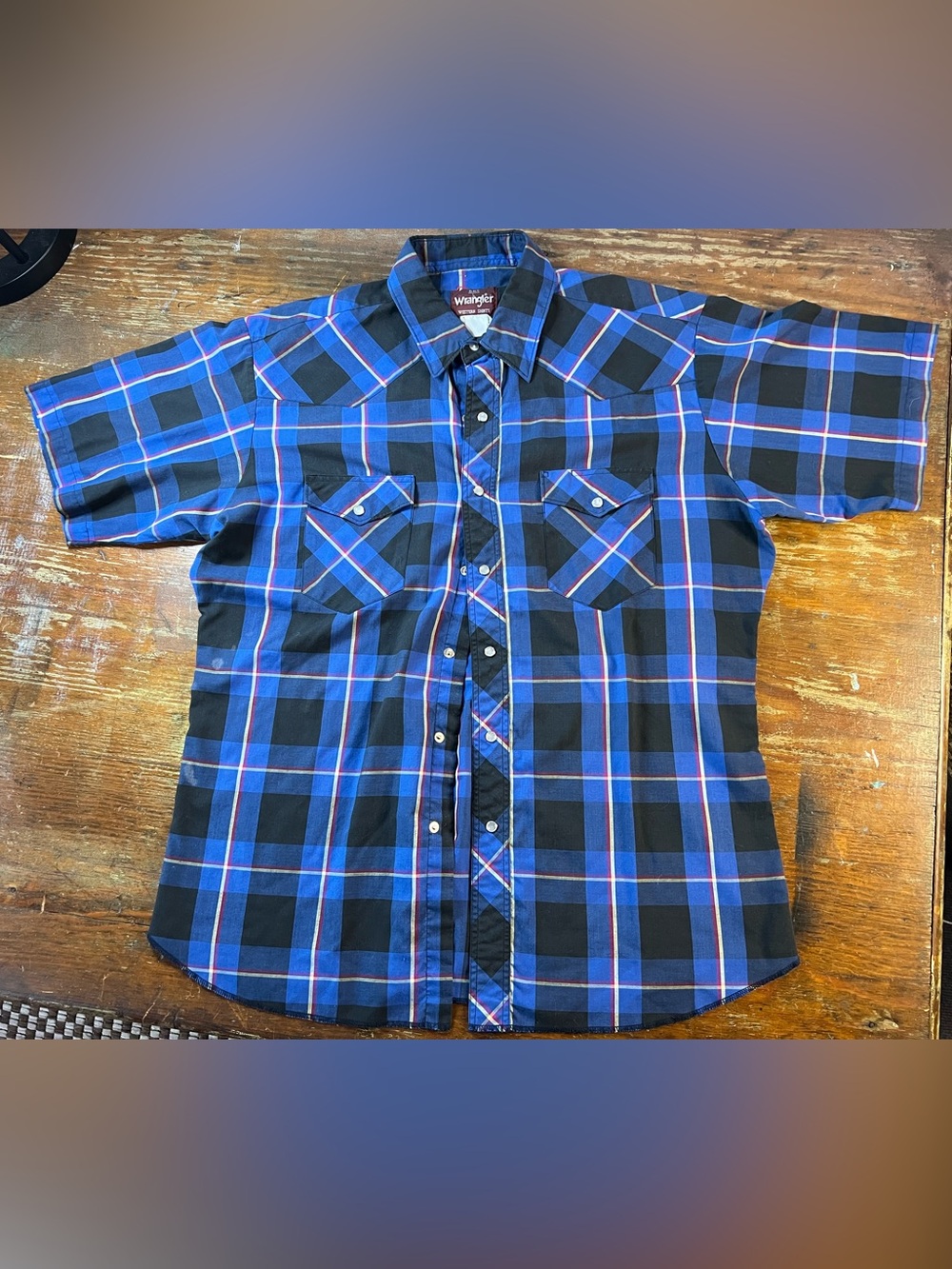 Vintage Wrangler Western Pearl Snap Shirt